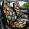 Easter Eggs Pattern Print Design RB03 Universal Fit Car Seat Covers-JorJune