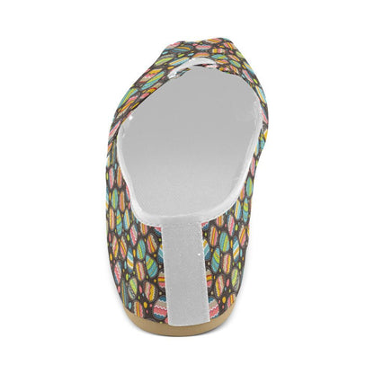 Easter Eggs Pattern Print Design RB03 Women Casual Shoes-JorJune.com