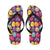 Easter Eggs Pattern Print Design RB04 Flip Flops-JorJune