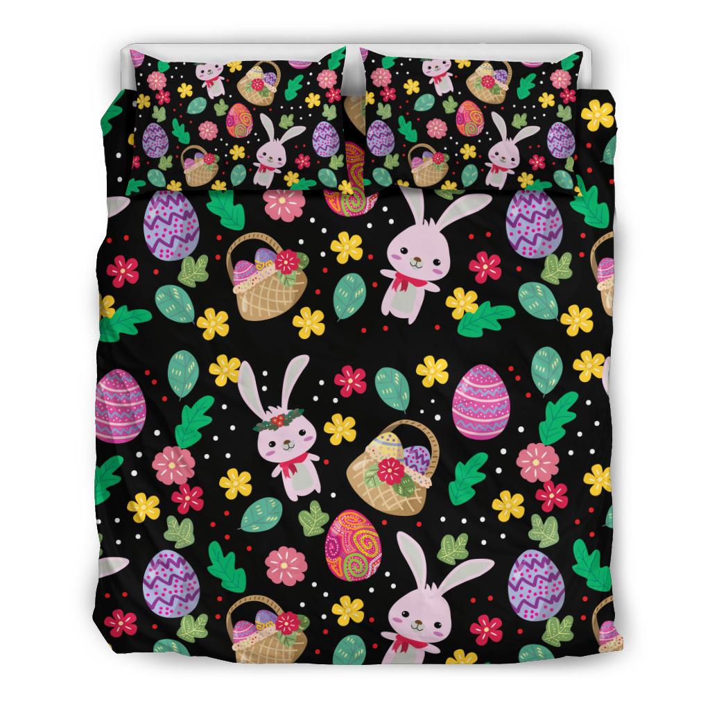 Easter Eggs Pattern Print Design RB05 Duvet Cover Bedding Set-JORJUNE.COM