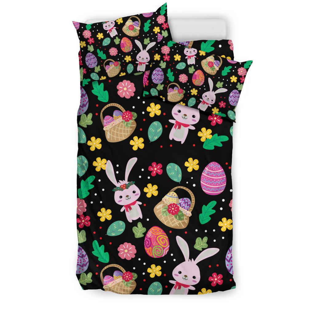 Easter Eggs Pattern Print Design RB05 Duvet Cover Bedding Set-JORJUNE.COM