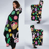 Easter Eggs Pattern Print Design RB05 Hooded Blanket-JORJUNE.COM