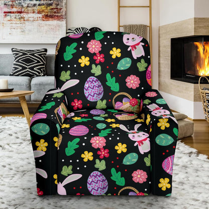 Easter Eggs Pattern Print Design RB05 Recliner Slipcover-JORJUNE.COM