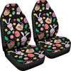 Easter Eggs Pattern Print Design RB05 Universal Fit Car Seat Covers-JorJune