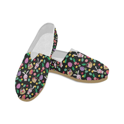 Easter Eggs Pattern Print Design RB05 Women Casual Shoes-JorJune.com
