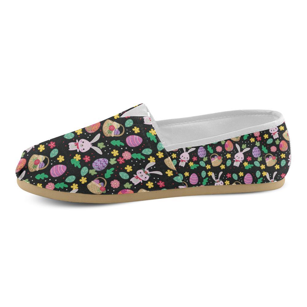 Easter Eggs Pattern Print Design RB05 Women Casual Shoes-JorJune.com