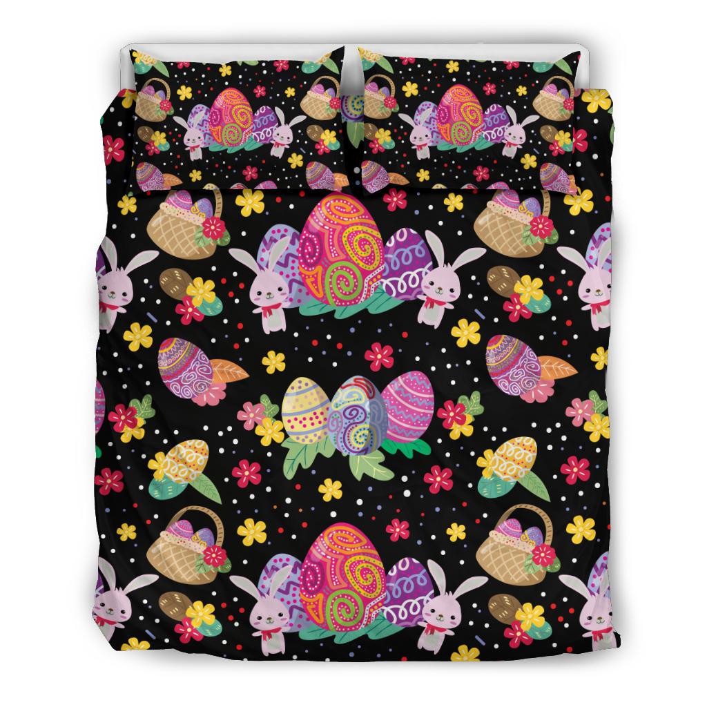 Easter Eggs Pattern Print Design RB06 Duvet Cover Bedding Set-JORJUNE.COM