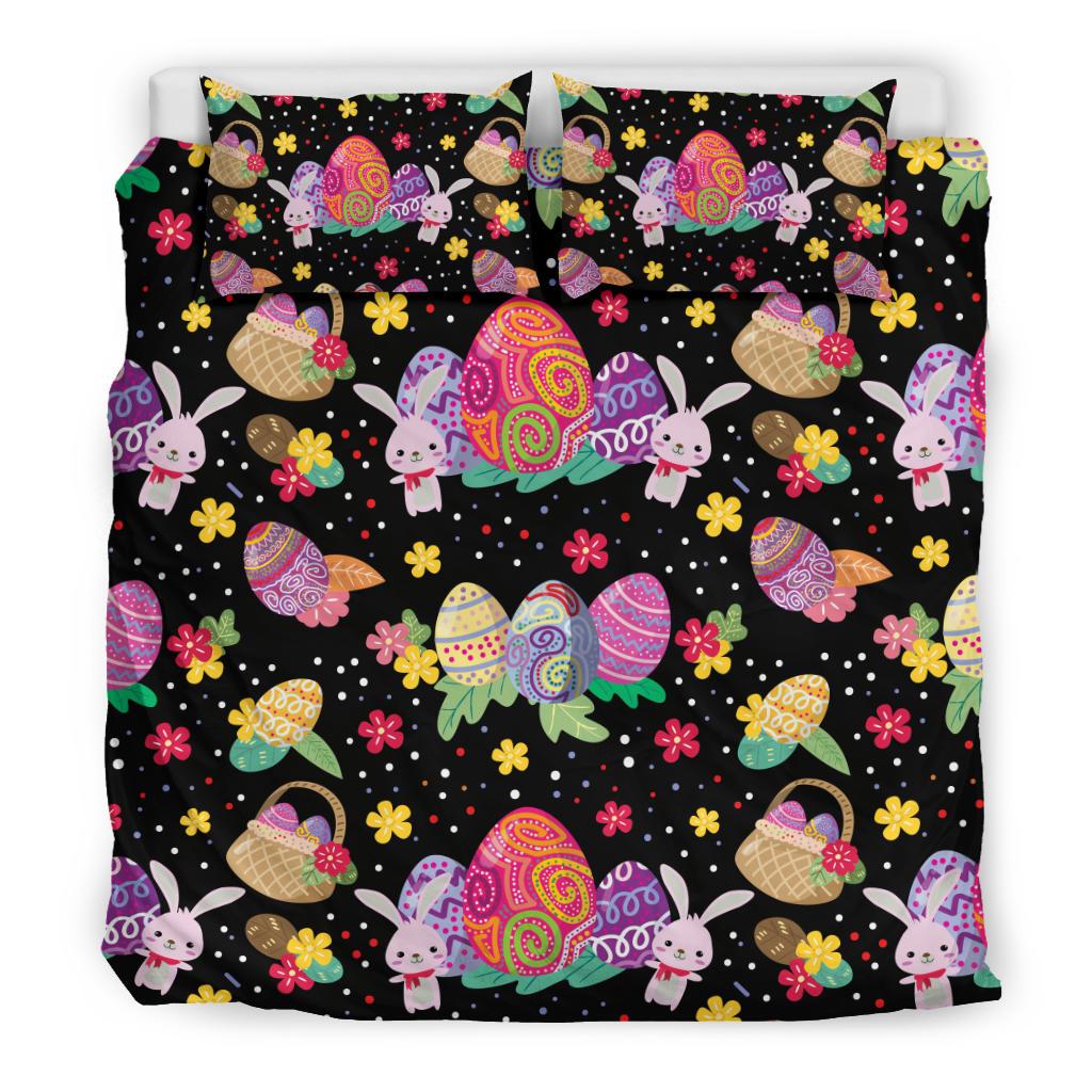 Easter Eggs Pattern Print Design RB06 Duvet Cover Bedding Set-JORJUNE.COM