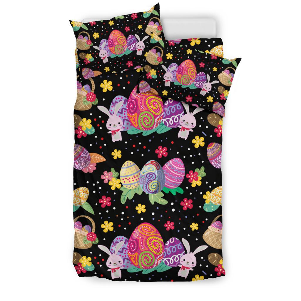 Easter Eggs Pattern Print Design RB06 Duvet Cover Bedding Set-JORJUNE.COM