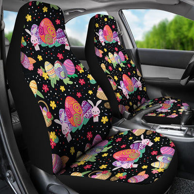 Easter Eggs Pattern Print Design RB06 Universal Fit Car Seat Covers-JorJune