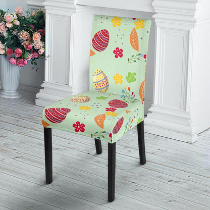 Easter Eggs Pattern Print Design RB07 Dining Chair Slipcover-JORJUNE.COM