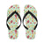 Easter Eggs Pattern Print Design RB07 Flip Flops-JorJune