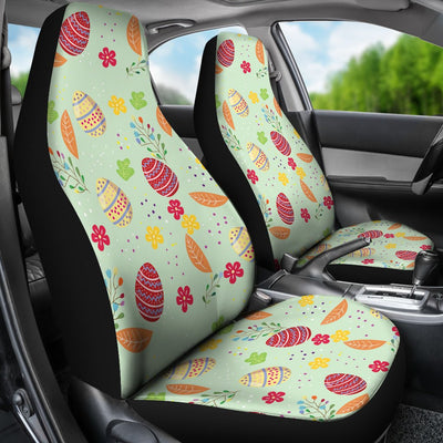 Easter Eggs Pattern Print Design RB07 Universal Fit Car Seat Covers-JorJune