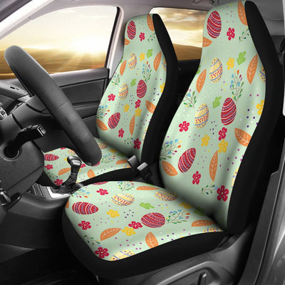 Easter Eggs Pattern Print Design RB07 Universal Fit Car Seat Covers-JorJune