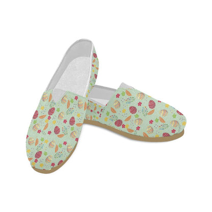 Easter Eggs Pattern Print Design RB07 Women Casual Shoes-JorJune.com