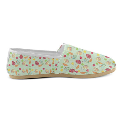 Easter Eggs Pattern Print Design RB07 Women Casual Shoes-JorJune.com