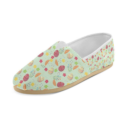 Easter Eggs Pattern Print Design RB07 Women Casual Shoes-JorJune.com