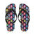 Easter Eggs Pattern Print Design RB08 Flip Flops-JorJune