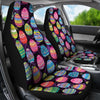 Easter Eggs Pattern Print Design RB08 Universal Fit Car Seat Covers-JorJune