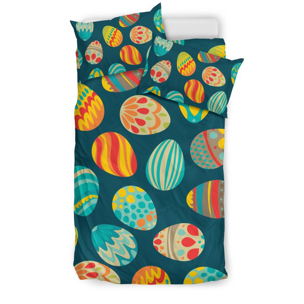 Easter Eggs Pattern Print Design RB09 Duvet Cover Bedding Set-JORJUNE.COM