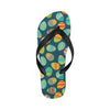 Easter Eggs Pattern Print Design RB09 Flip Flops-JorJune