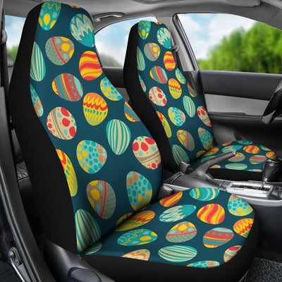 Easter Eggs Pattern Print Design RB09 Universal Fit Car Seat Covers-JorJune