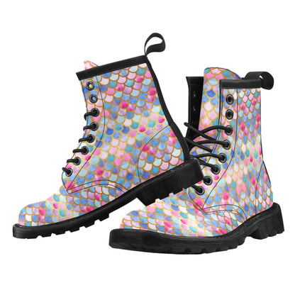 Scales Print Design LKS401 Women's Boots