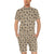 Cowboy Pattern Print Design 05 Men's Romper