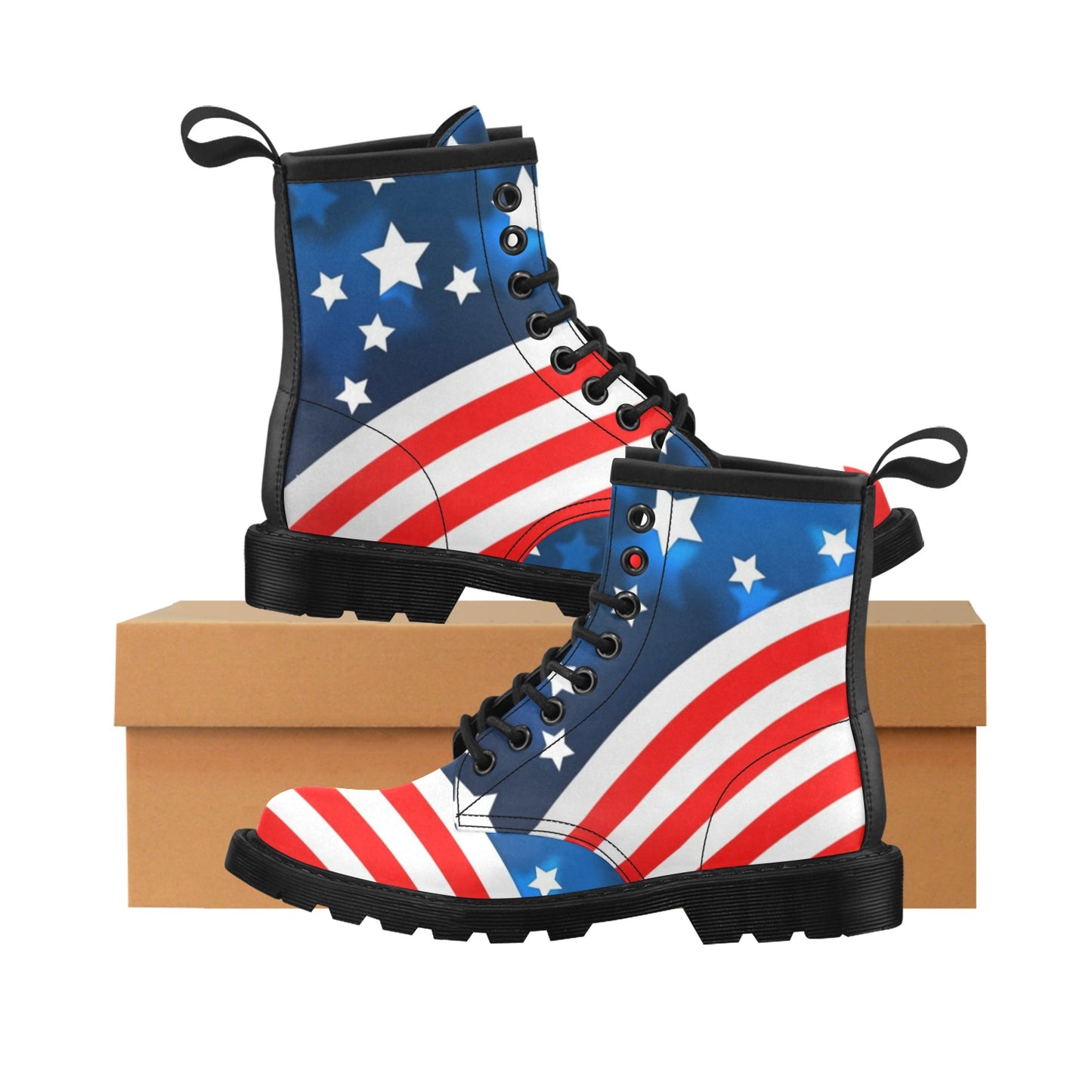 American flag Style Women's Boots