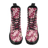 Cherry Blossom Pattern Print Design CB06 Women's Boots