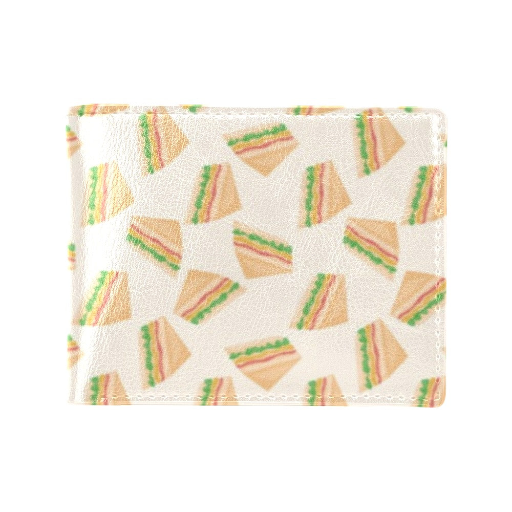 Sandwich Print Design LKS301 Men's ID Card Wallet