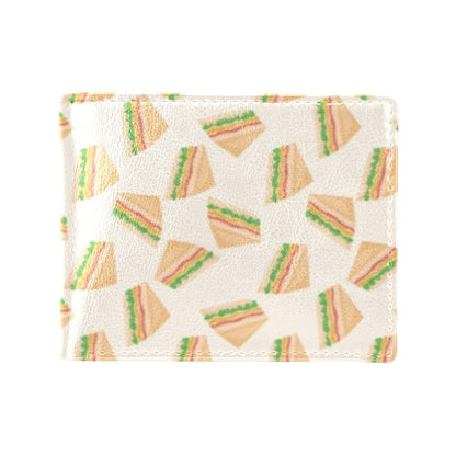 Sandwich Print Design LKS301 Men's ID Card Wallet