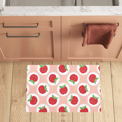 Apple Pattern Print Design AP08 Kitchen Mat