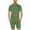 Cactus Skin Print Pattern Men's Romper