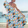 Sushi Print Design LKS304 Beach Towel 32" x 71"