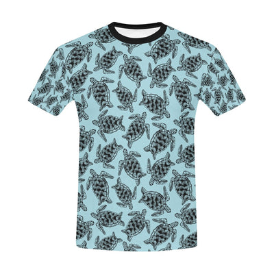 Sea Turtle Print Design LKS3010 Men's All Over Print T-shirt