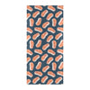 Salmon Steak Print Design LKS306 Beach Towel 32" x 71"