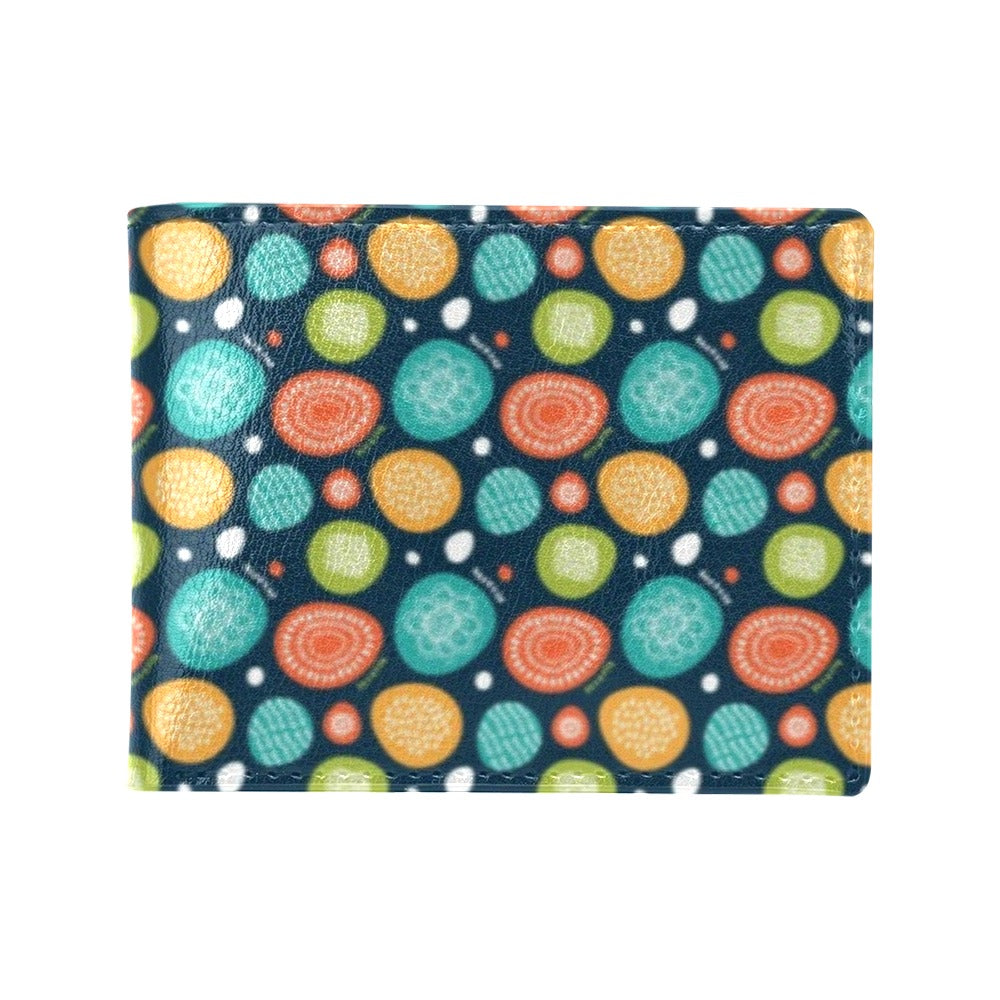 Swedish Themed Design Men's ID Card Wallet