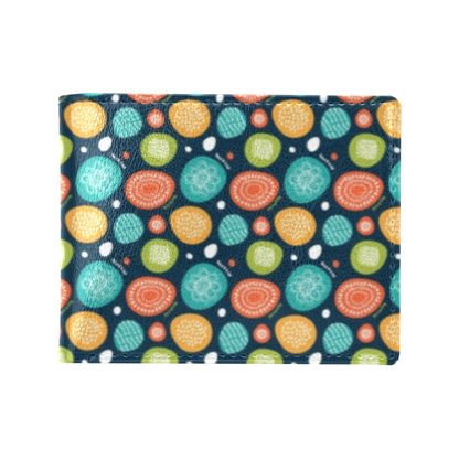 Swedish Themed Design Men's ID Card Wallet