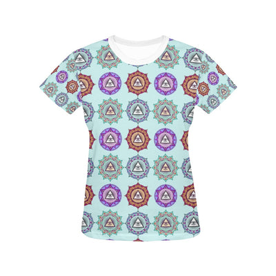 Third Eye Print Design LKS302 Women's  T-shirt