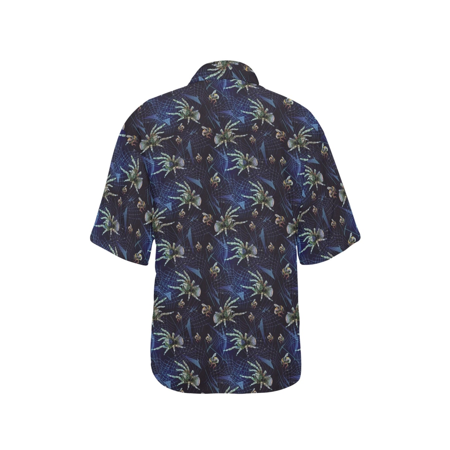Tarantula Print Design LKS401 Women's Hawaiian Shirt