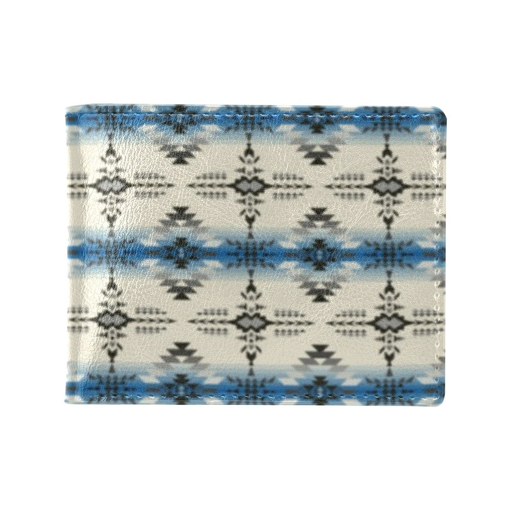 Southwest Pattern Print Design LKS304 Men's ID Card Wallet