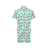 Reindeer Print Design LKS403 Men's Romper