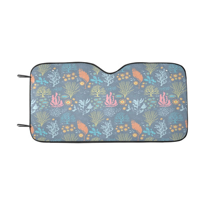 Seaweed Print Design LKS304 Car front Windshield Sun Shade