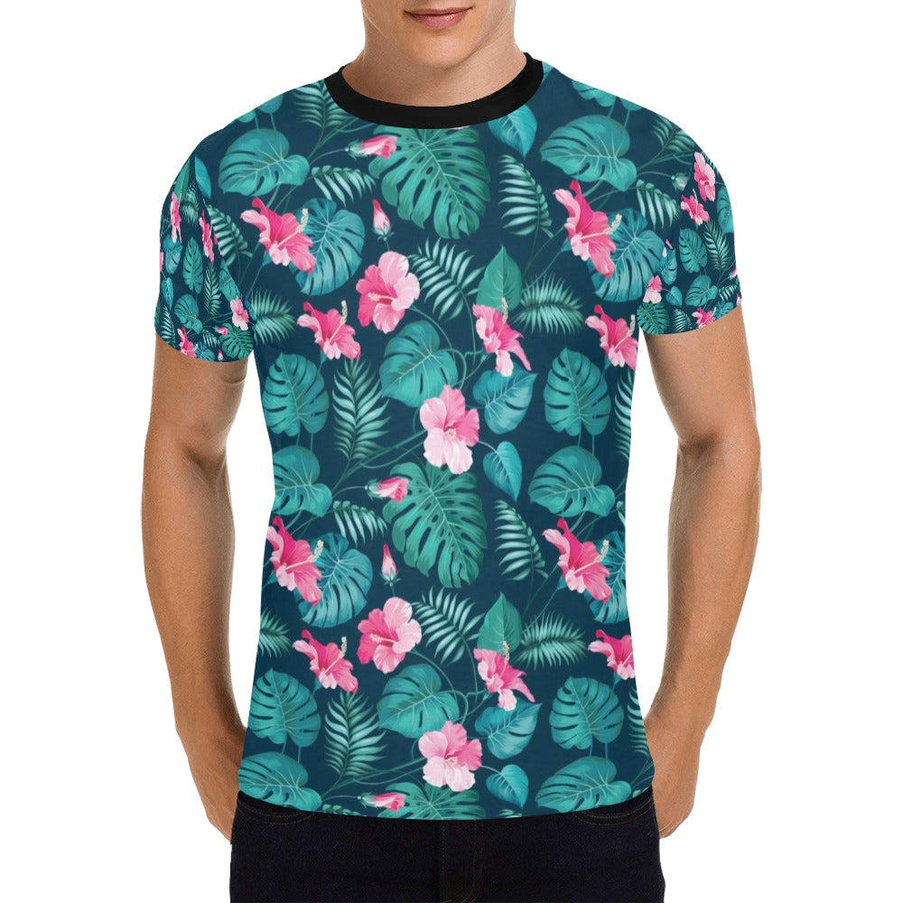 Summer Floral Print Design LKS301 Men's All Over Print T-shirt