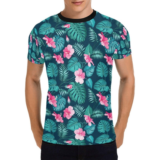 Summer Floral Print Design LKS301 Men's All Over Print T-shirt