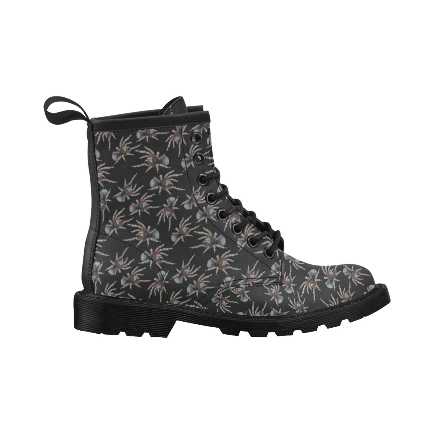 Tarantula Print Design LKS402 Women's Boots