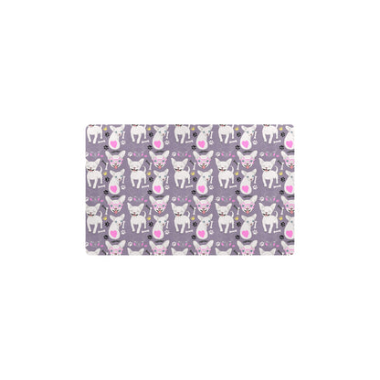 Chihuahua Happy Pattern Kitchen Mat