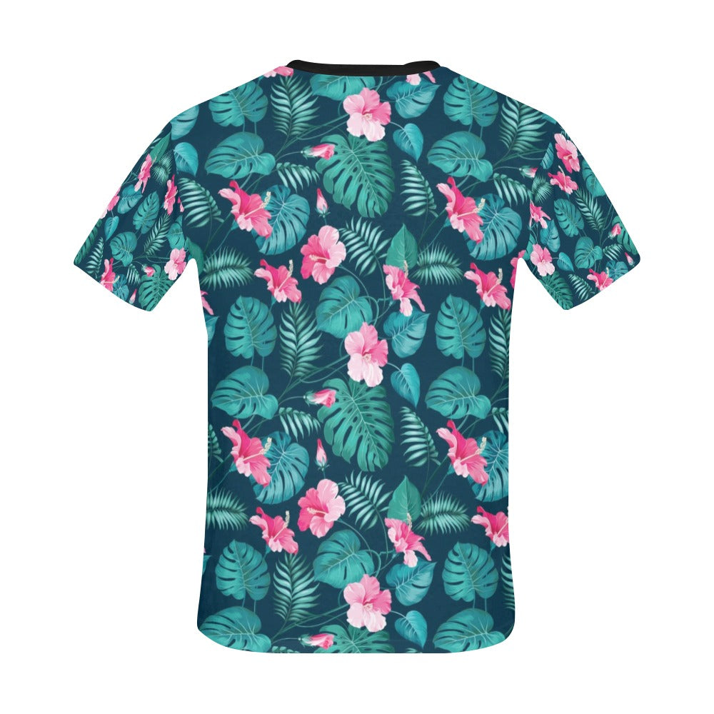 Summer Floral Print Design LKS301 Men's All Over Print T-shirt