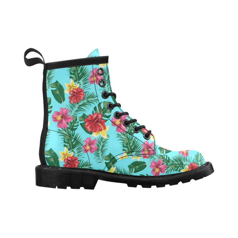 Hibiscus Hawaiian Flower Women's Boots